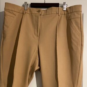 Tan Pleated Trousers
